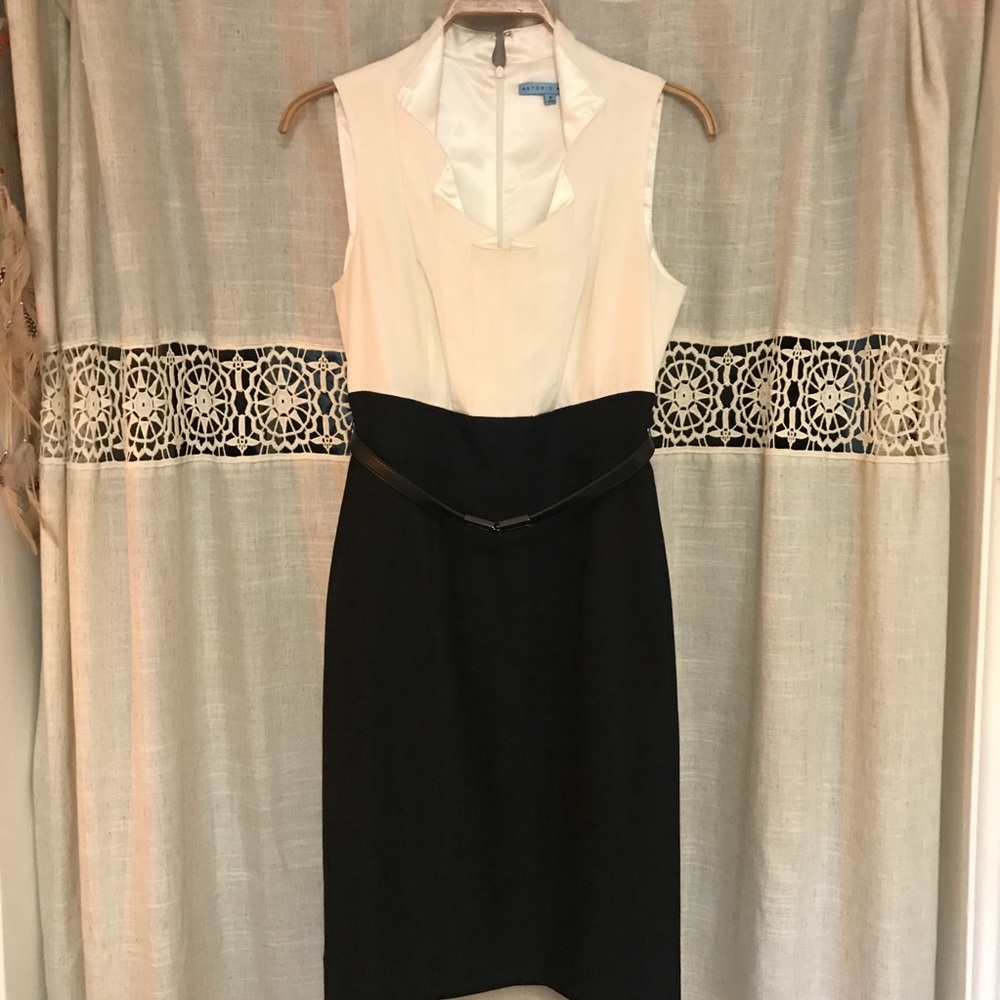 Antonio Melani – Black & Ivory/White Dress